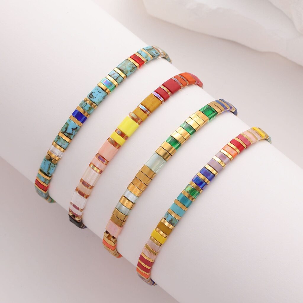 Koss Design Rainbøw Set Beaded Bracelets