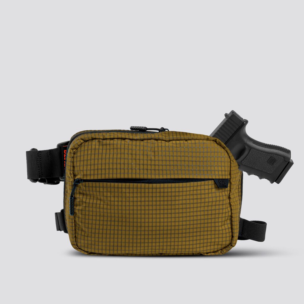 QAPX LOW PROFILE UltraGrid™ Coyote Brown Concealment Bag (X-LARGE) WITH KYDEX HOLSTER – Overview & Review