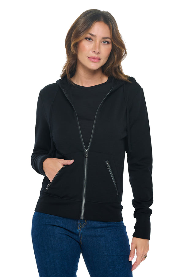 First Class Merino Travel Hoodie