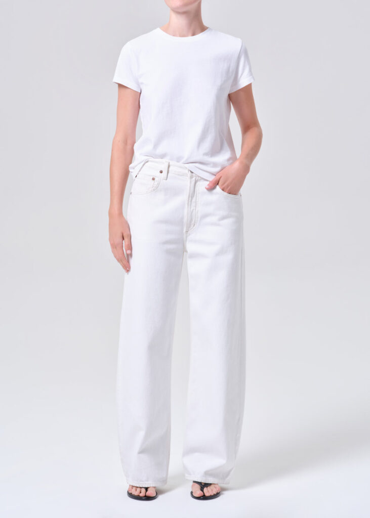 A Closer Look at Low Curve Jean in Milkshake