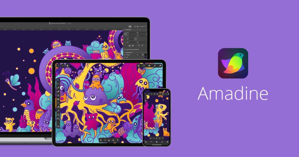 Vector Graphic Design Software for Mac, iPad and iPhone – Amadine: Overview