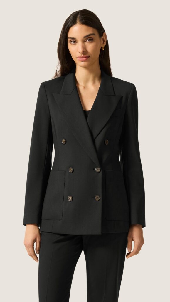 Chelsea Blazer in Seasonless Wool | Black Review