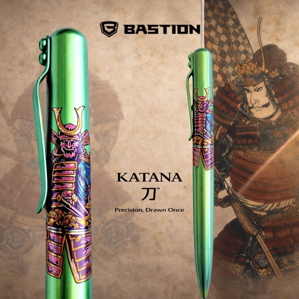 KATANA – TITANIUM – BASTION® BOLT ACTION PEN (PRE-ORDER) – Overview & Review