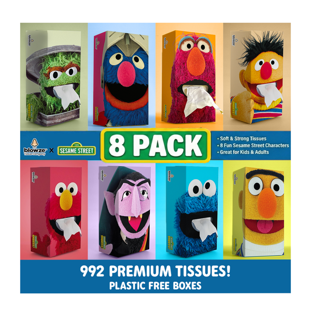 Sesame Street SNEEZE Tissues – Surprise Box Designs: What to Know