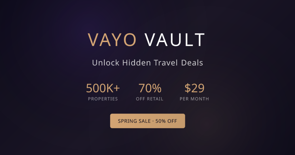 VAYO VAULT | Unlock Hidden Travel Deals Overview 2026