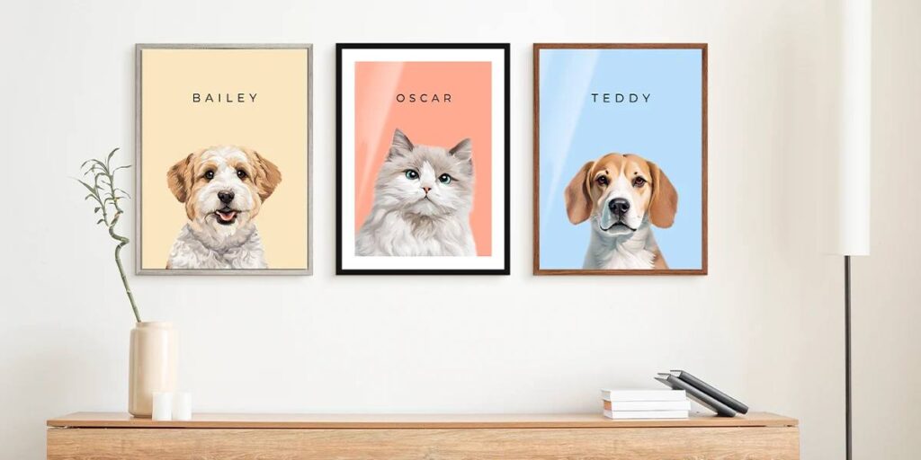 Your Custom Pet Portraits as Wall Decor | CANVASDISCOUNT: What to Know