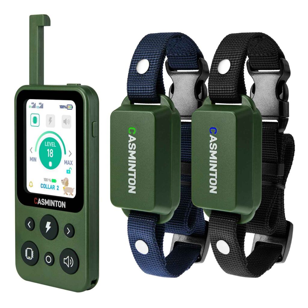 CASMINTON CRS01 Pro Dog Training Collar with LCD Display for Effective Training green Review 2026