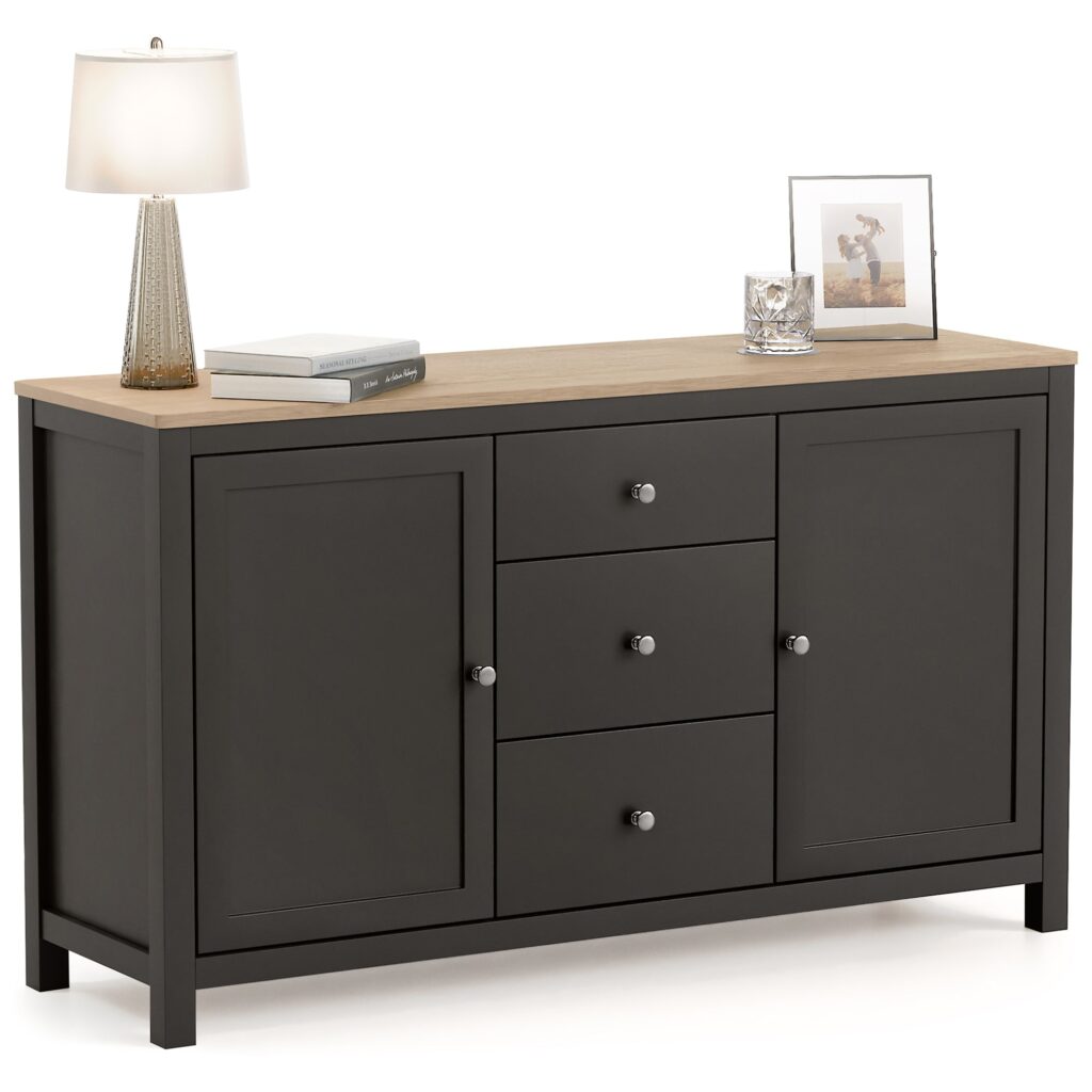 A Closer Look at Dartmouth Sideboard with Cupboards & Drawers