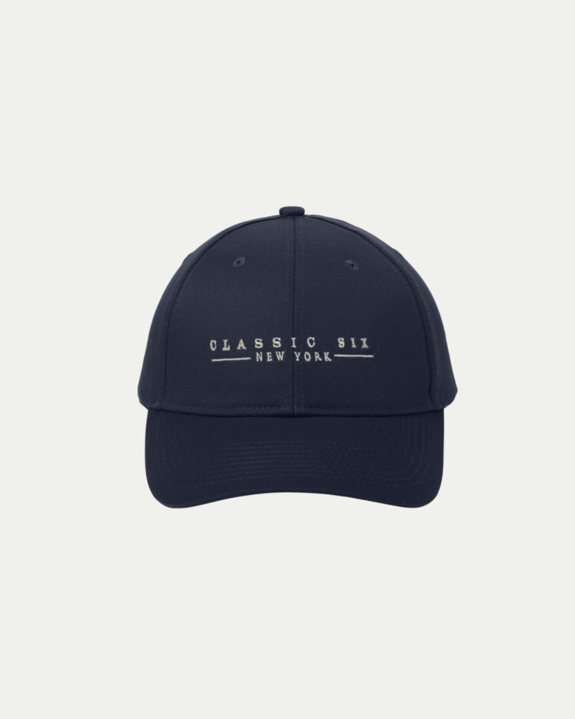 A Closer Look at Classic Six Hat in Navy