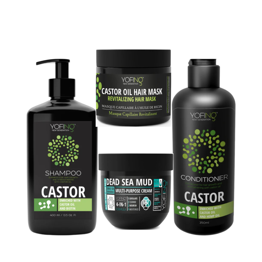 Taking a Look at Complete Castor Oil Hair Fortifying Kit + Free Dead Sea Mud Cream