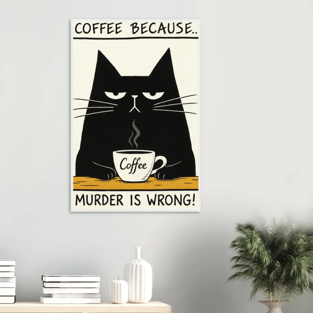 Taking a Look at Funny Cat Coffee Quote
