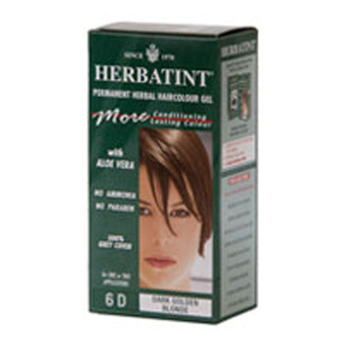 Herbatint Permanent Dark Golden Blonde (6d) 4.56 Oz (Case of 3) by Herbatint – Overview & Review