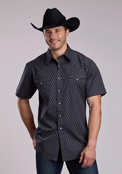 Roper 2831 Aztec Print (Grey) – Men's Short Sleeve Western Shirt Review 2026