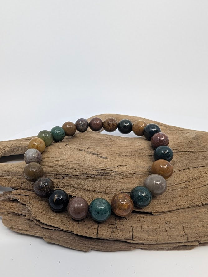 Ocean Jasper Bracelet — 8MM: Overview