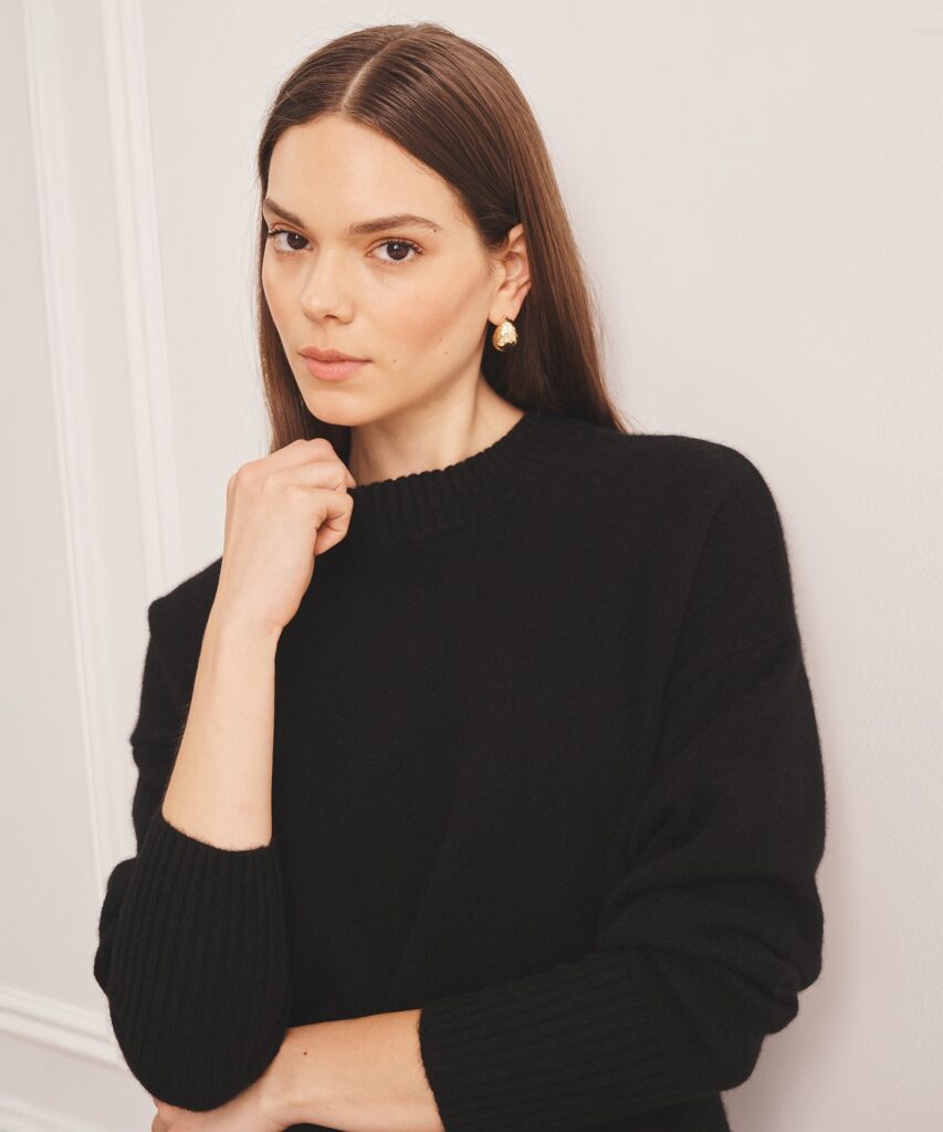 Luxe Cashmere Oversized Crewneck Sweater Overview 2026