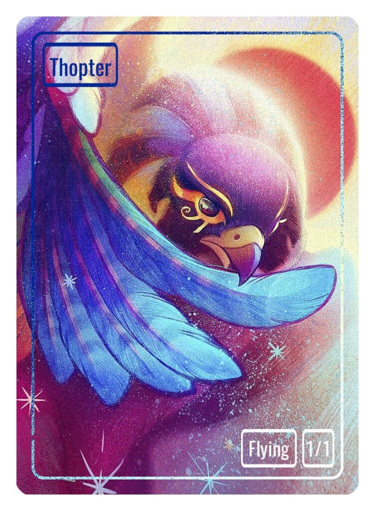 Thopter Token (1/1 – Flying) by Nana Qi – Overview & Review