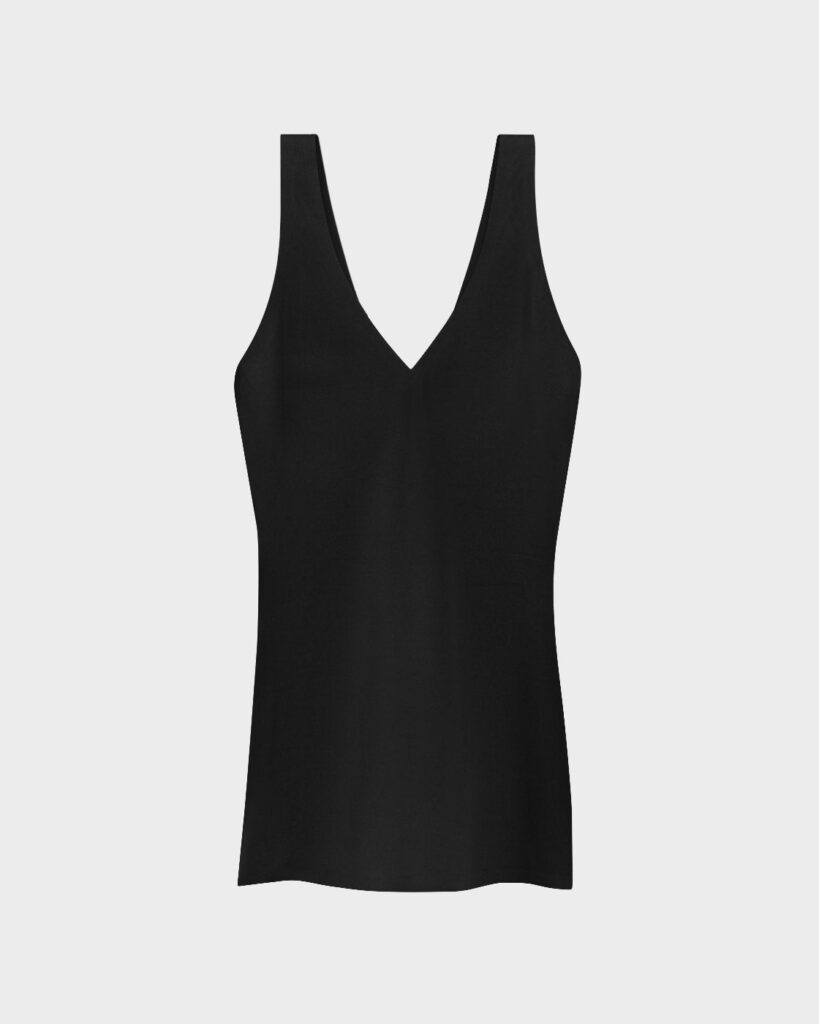 A Closer Look at Black Seamless Tank
