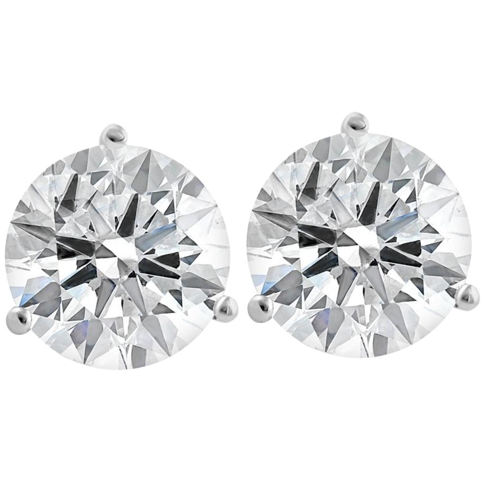 Certified 8 Ct tw 14k White Gold Lab Grown Round-Cut Diamond Martini Studs: What to Know