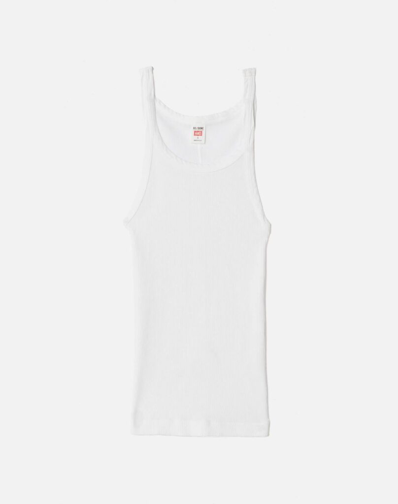 Hanes Ribbed Tank – Optic White – Overview & Review