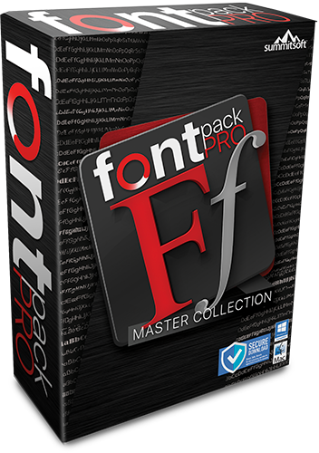 Fontpack Pro Master Collections: Overview
