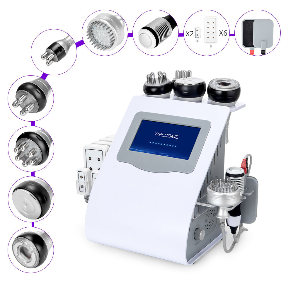 10 In 1 80k Cavitation Machine With RF Vacuum Laser Lipo Pads For Body Sculpting – Overview & Review