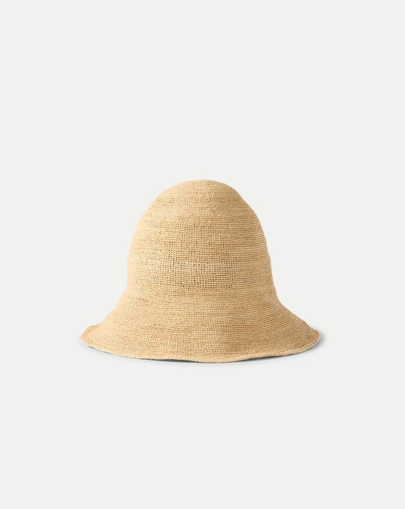 Teagan Raffia Straw Bucket Hat: Overview