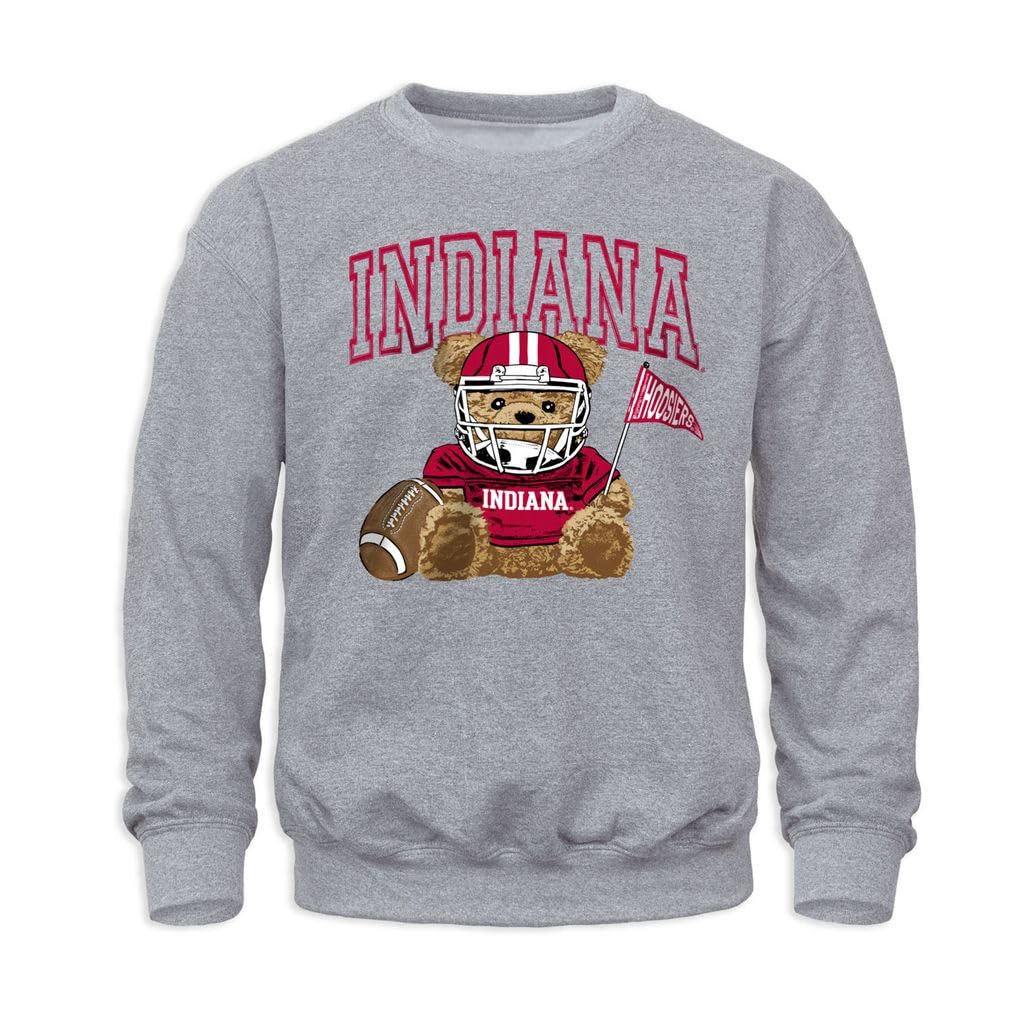 Indiana University Teddy Sweatshirt (Charcoal Grey) Review