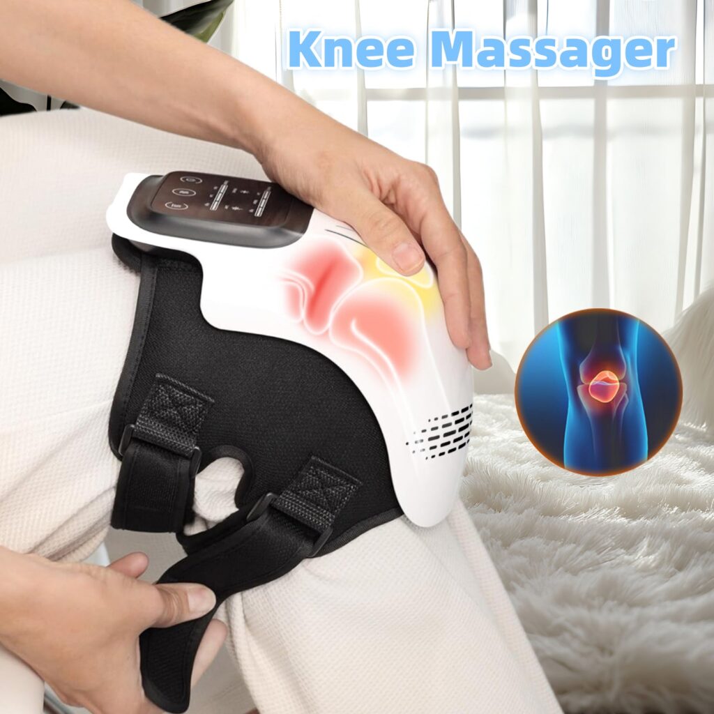Knee Relief Pro | 4-in-1 Heated Knee Massager | Red Light + Infrared – Overview & Review