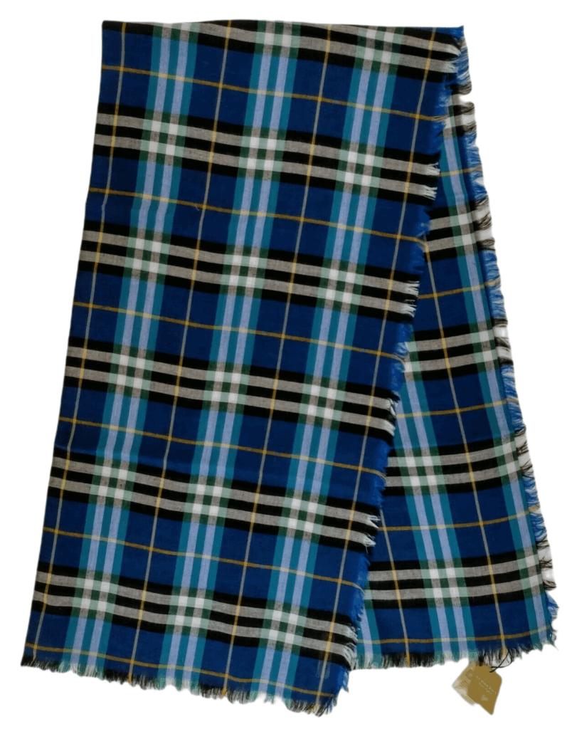Burberry Canyan Castleford Check Weight Large Scarf Shawl: Overview