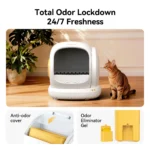 Meowant Self-Cleaning Cat Litter Box - MW-SC02 (White)